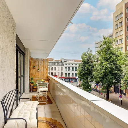 L'ideal Luxe Et Terrasse Pres De Republique Paryż